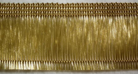 Haarfransen gold